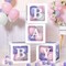 Elephant Baby Shower Decorations for Girl (Pink, Purple, White)
